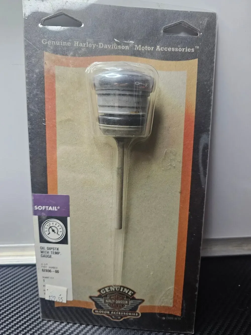 NEW Harley Davidson 62896-00 Oil Dipstick With Temp Gauge Softail